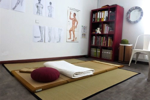 Cabinet de shiatsu de la practicienne Francoise Langevin